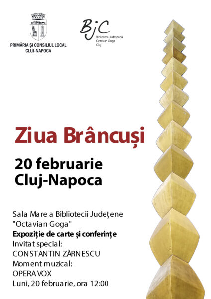 Ziua Brâncuși celebrată la Cluj-Napoca