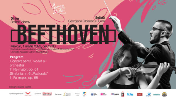 Concert simfonic „Beethoven” la Academia Națională de Muzică ,,Gheorghe Dima”