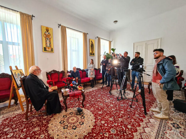 Mitropolitul Andrei s-a întâlnit cu presa clujeană și a prezentat mesajul pastoralei la Praznicul Învierii Domnului 2023. ”Pacea este scumpă pentru sute de milioane de oameni”