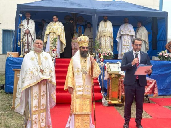 PS Timotei a sfințit piatră de temelie pentru noul lăcaș de cult ortodox din Getafe (Spania)