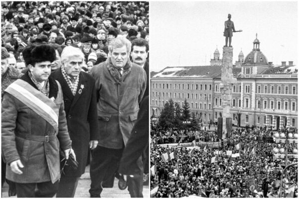 Dezvelirea statuii lui Avram Iancu. Foto inedit. Atunci se făcea istorie la Cluj-Napoca