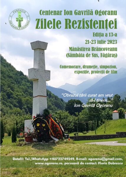 ZILELE REZISTENȚEI de la Sâmbăta de Sus. Centenar ION GAVRILĂ OGORANU