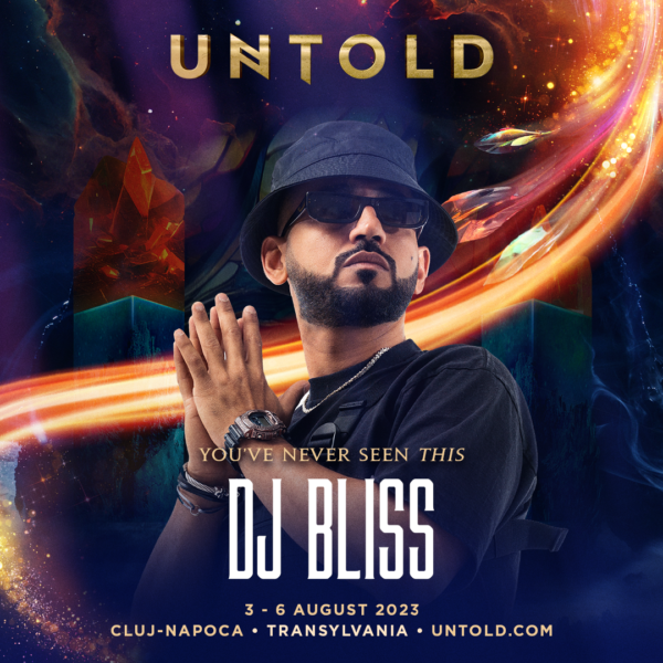 Unul dintre cei mai cunoscuți DJ din Emirate, DJ Bliss, vedetă a serialului Dubai Bling de pe Netflix, vine la Untold