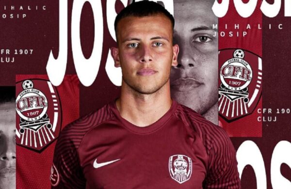 CFR Cluj dă lovitura: a achiziţionat prcroatul Josip Mihalic