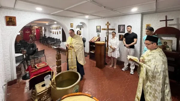 Parohie românească botează tot mai mulți străini  la ortodoxie în America de Sud