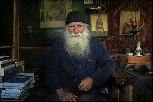 Pustnicul ortodox Jozef van den Berg din Olanda, fost actor, a trecut la cele veșnice