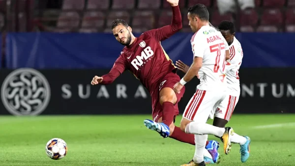 Oţelul Galaţi a terminat la egalitate cu CFR Cluj, 2-2 (1-1)