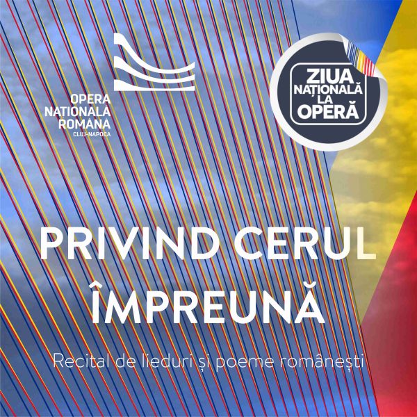 Opera Națională Română Cluj-Napoca, drapată în culorile tricolorului de Ziua Națională
