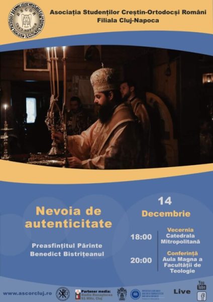 PS Benedict Bistrițeanul va fi invitatul ASCOR din această săptămână