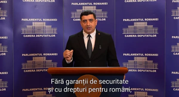 George Simion: La Davos România negociază un acord bilateral cu Ucraina cu privire la garanții de securitate