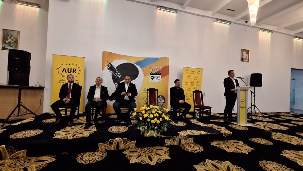 Dezbatere „Poziția României în Uniunea Europeană” la Florești. AUR va  promova politici care respectă tradițiile, istoria și valorile naționale