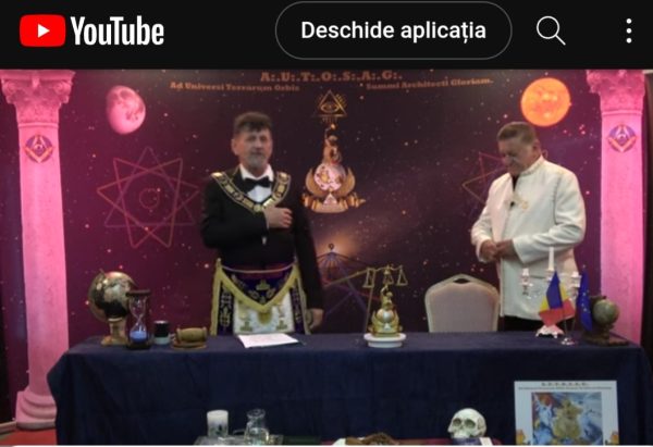 Actorul Dorel Vișan (Gr33) Mare Maestru de Onoare în Ordinul Masonic Umaniterra, Mărturisiri tainice (Video)