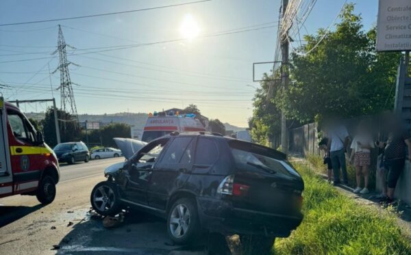 A băut mult și a făcut accident la Cluj