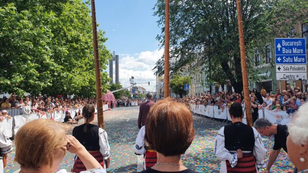 Membrii Societății Avram Iancu la parada de Zilele Clujului. S-a intonat „Marșul lui Iancu” (Video)