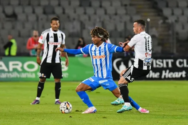 Universitatea Cluj şi Universitatea Craiova au terminat la egalitate, 1-1. Greu să te bați cu oltenii