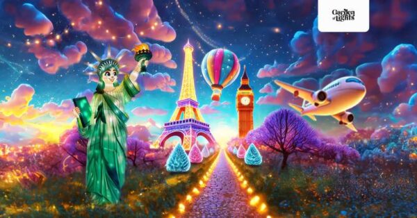 ”Garden of Lights” – o expoziţie inedită la Grădina Botanică din Cluj-Napoca