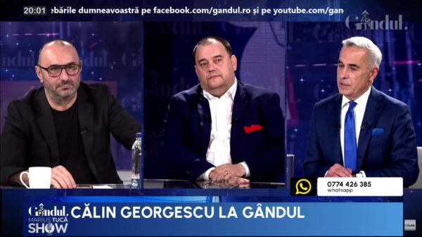 Călin Georgescu: ‘Eu sunt creștin prin sânge, nu am cum să fiu anti-semit’ (Video)