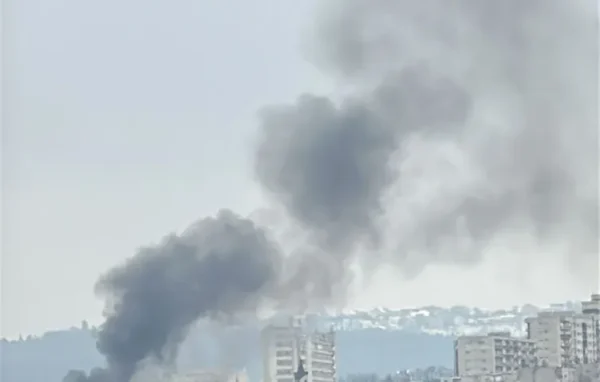 Explozie urmată de incendiu la Cluj-Napoca