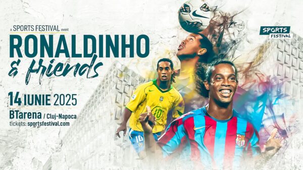 Júlio César, unul din cei mai buni portari ai lumii, și Ricardinho, Balonul de AUR la Futsal, joacă alături de Ronaldinho, la Cluj
