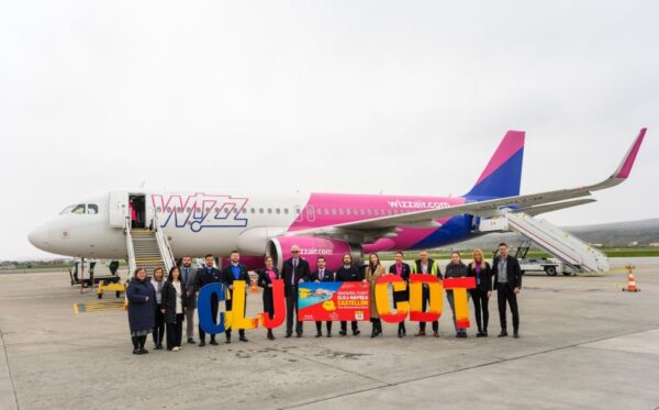 Wizz Air a inaugurat astăzi o nouă rută de pe Aeroportul Cluj-Napoca
