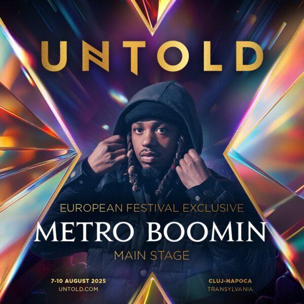 Metro Boomin, regele hip-hop-ului și trap-ului internațional, vine, în premieră, la Untold Cluj