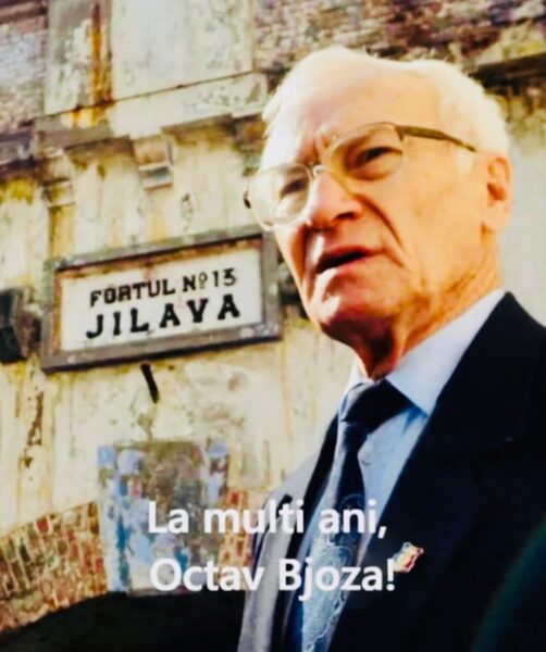 Octav Bjoza, președintele AFDPR Brașov, împlinește astăzi 87 de ani. La mulți ani cu sănătate!