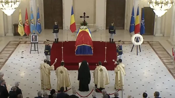 Preasfințitul Părinte Timotei Prahoveanul oficiază slujba de înmormântare pentru liber cugetătorul și ateul  Ion Iliescu