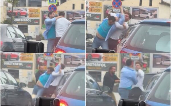 Bătaie în trafic la Cluj-Napoca. Doi șoferi s-au luat la pumni E fain la Cluj?