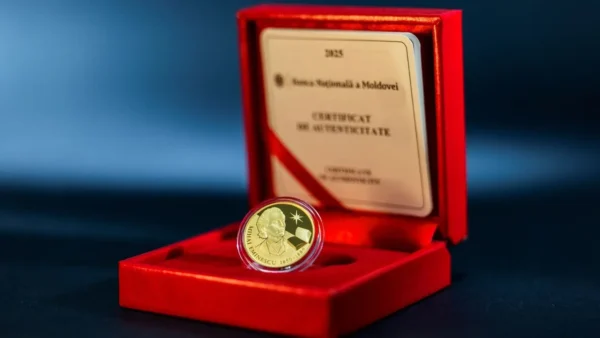 Banca Națională a Moldovei a lansat moneda comemorativă „Mihai Eminescu”