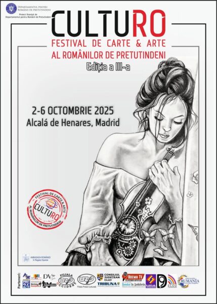 CultuRo – Festival de Carte și Arte al Românilor de Pretutindeni, 2-6 octombrie 2025, Ediția a III-a, Alcalá de Henares, Madrid, Spania