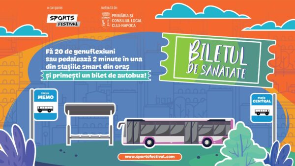 Biletul de Sănătate a revenit în stațiile de autobuz din Cluj-Napoca pentru a șasea ediție