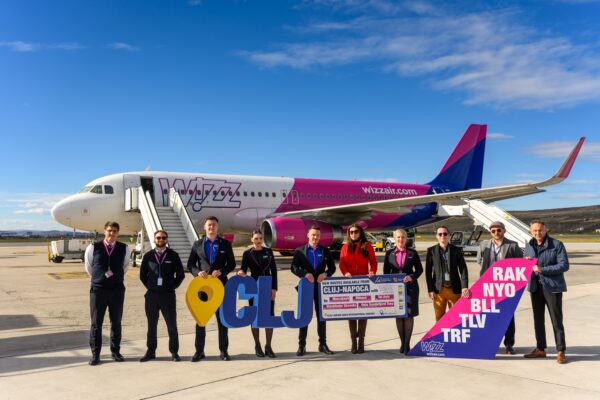 Aeroportul Internațional Avram Iancu Cluj și compania aeriană Wizz Air anunță extinderea reţelei sale de rute cu 5 noi destinaţii în sezonul de iarnă