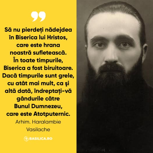+23 noiembrie – 63 de ani de la nașterea în Ceruri a unuia dintre martirii „Rugului aprins”, Părintele Haralambie Vasilache, mort la 51 de ani la închisoarea Gherla