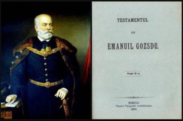 4 noiembrie 1869 – Testamentul Gojdu