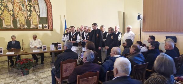 Istoricul Nicolae Șteiu – omagiat la Huedin de elita locală și de membri ai Societății Cultural-Patriotice Avram Iancu