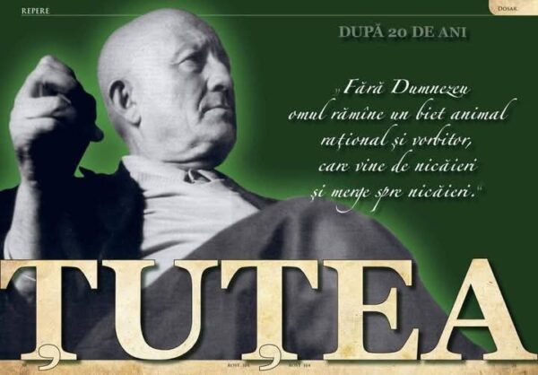Războiul împotriva lui Petre Țuțea, de la a cărui naștere în Ceruri se împlinesc 34 de ani († 3 decembrie)