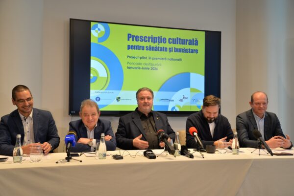 În premieră națională, la Cluj-Napoca a fost lansat proiectul „Prescripție culturală pentru sănătate și bunăstare”