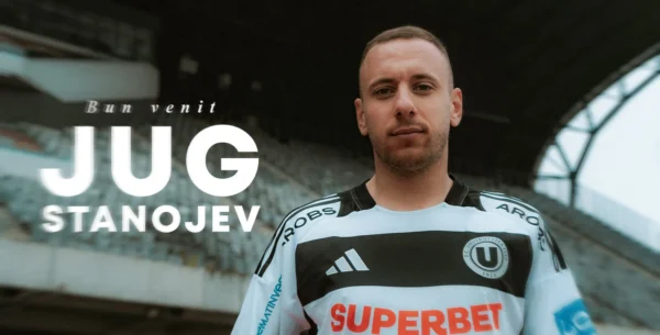 “U” Cluj a transferat un fotbalist care a evoluat în Liga Campionilor. Stanojev este cotat de site-urile de specialitate