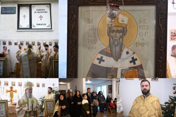 Singura parohie din Arhiepiscopia Clujului care îl are ocrotitor pe Sfântul Ierarh Silvestru și-a sărbătorit hramul