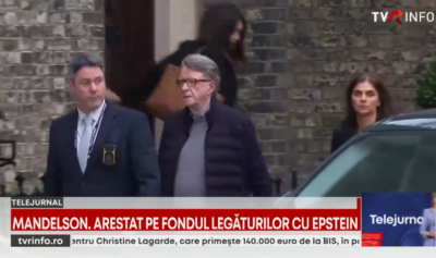 Fostul ambasador britanic în SUA Peter Mandelson a fost arestat în dosarul Epstein. Pe când arestați și ceilalți vagabonzi mondiali?
