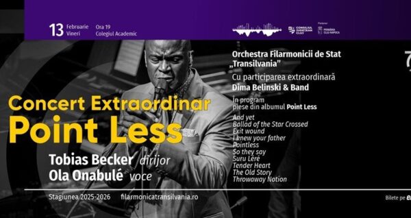 Muzicianul nigeriano-britanic Ola Onabulé la Cluj: Atâta timp cât oamenii fac muzică, indiferent ce se întâmplă în lume, vom supraviețui