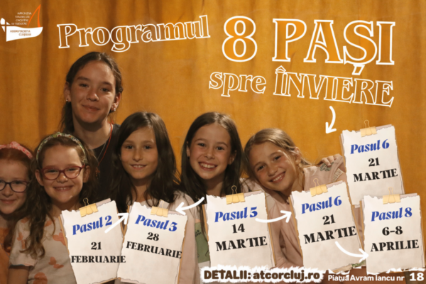 „8 pași în apropierea de Dumnezeu” – program dedicat copiilor, organizat de Biroul de Tineret al Arhiepiscopiei Clujului