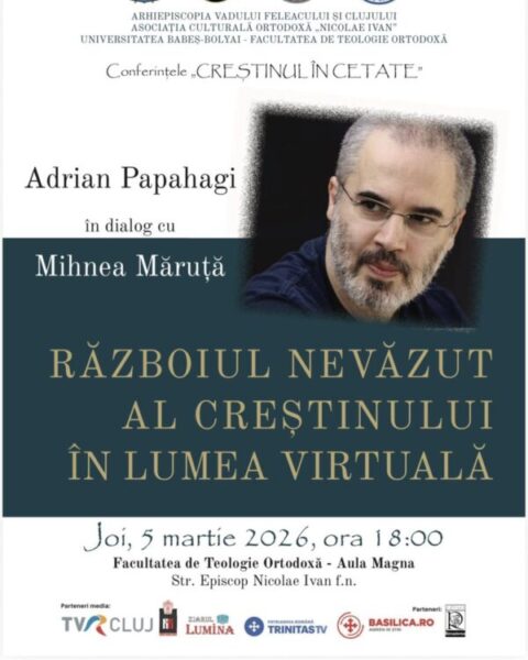 Conferința intitulată „Războiul nevăzut al creștinului în lumea virtuală” organizată de Asociația Culturală Ortodoxă „Nicolae Ivan”