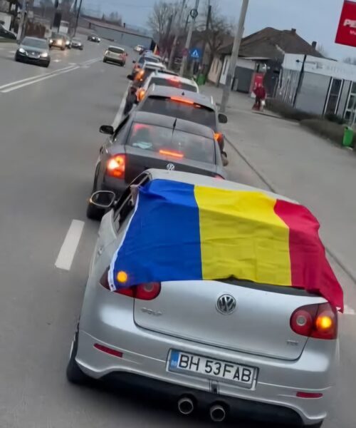 Cuțitul la os…Proteste ale șoferilor la Marghita împotriva scumpirilor