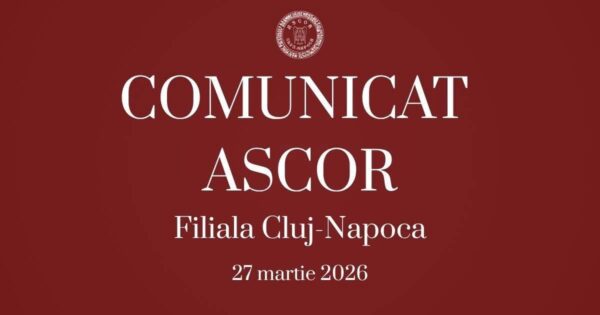 ASCOR Cluj: ne pare rău pentru inconvenientele cauzate, precum și pentru întreaga stare de tulburare provocată