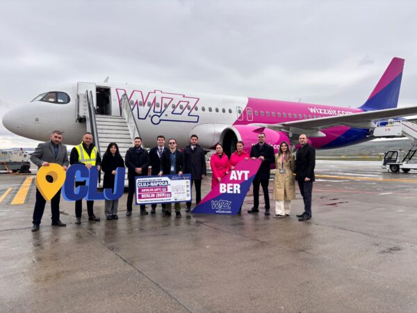 Aeroportul ”Avram Iancu” Cluj și compania aeriană Wizz Air anunță lansarea zborurilor directe către Antalya și Berlin în sezonul de vară 2026