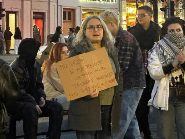 Clujenii sunt chemați în stradă la o demonstrație publică împotriva implicării României în războiul Statelor Unite și Israelului