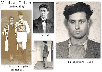 Frumoșii tineri care au înfruntat Armata Roșie și moartea cu zâmbetul pe buze. 68 de ani de la martiriul lui Victor Metea, luptător în Grupul Carpatin-Făgărășean al rezistenței armate anticomuniste din Munții Făgărașului (+ 23 aprilie 1958)