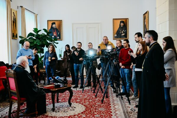 Mitropolitul Andrei s-a întâlnit cu reprezentanții presei și a prezentat mesajul pastoral la Praznicul Învierii Domnului 2026