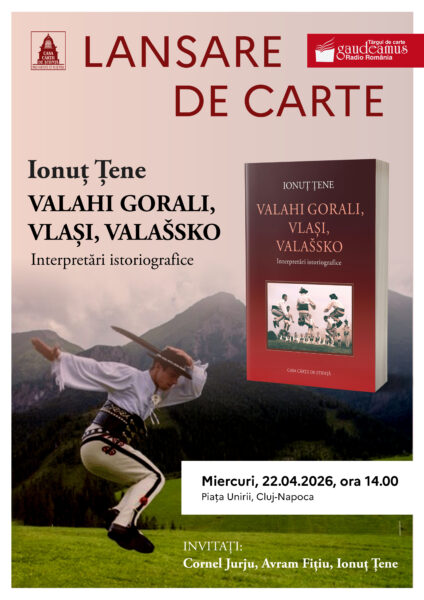 La Târgul de carte Gaudeamus. Lansarea cărții ”Valahi gorali, Vlaşi, Valašsko. Interpretări istoriografice” de Ionuț Țene